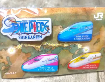 [ ONE PIECE ] 신칸센 핀 배지 4개 세트