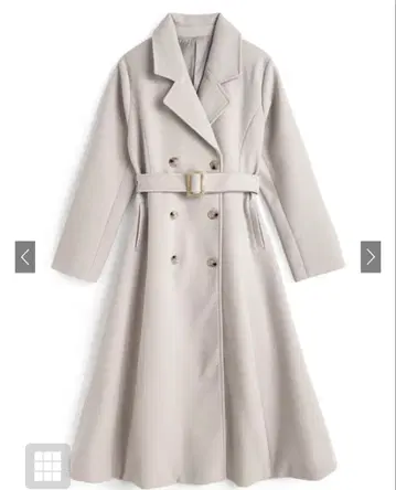 3333엔 가능 GRL 롱 코트 ze936 아이보리