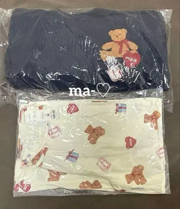 2 젤라또피케 베비모코 베어 사가라 풀오버 페이보릿 올 패턴 팬츠