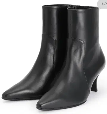 미사용 스무스 가죽 숏부츠