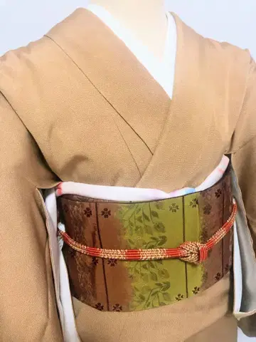 [ 일품 ] 전통 무늬 후쿠로 오비 새상품급