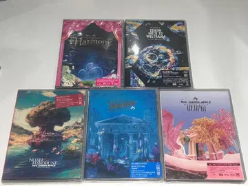 Mrs. GREEN APPLE 일반ver Blu-Ray 5작품