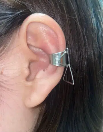 실버 삼각형 참 이어커프