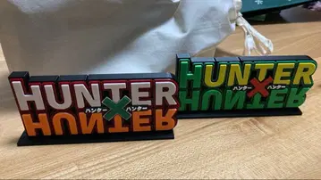 [최저가] HUNTER X HUNTER 로고 피규어 2개 세트