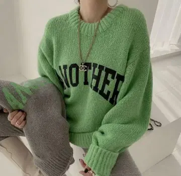 스웨터 긴팔 풀오버 한국 심플 겨울에 딱 맞음