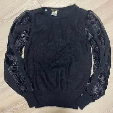 Mely's tricot 긴팔 스웨터 다크 그레이