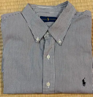 랄프 로렌 남성용 긴팔 셔츠 XXL