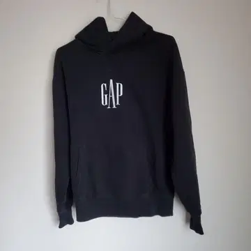 완판템 GAP XXS 빛나는 후드티 로고 블랙 S M