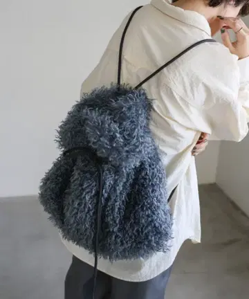 Select moca 셀렉트모카 보아 냅색 블루 그레이