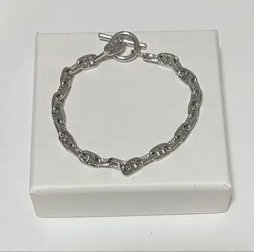 실버 체인 팔찌