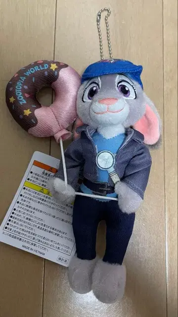 디즈니 주토피아2 인형 배지 주디