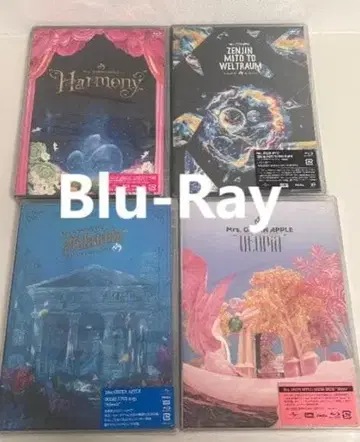 Mrs. GREEN APPLE 일반ver Blu-Ray 4작품