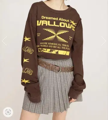 SLY 크루넥 프린트 상의