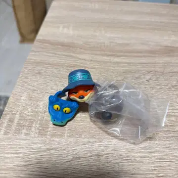 주토피아 캡슐 토이 패션 반지 닉 게일 니플스