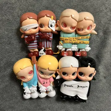 POPMART 쌍둥이 피규어 세트