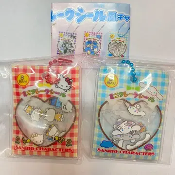 산리오 프레이크씰풍 참 키티 시나모롤 시플라 한정판