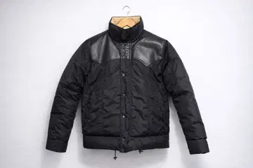 록키 마운틴 페더베드 스테디셀러 가죽 요크 다운 자켓