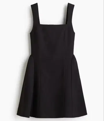 플레어 스커트 원피스 블랙