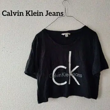1점 한정 Calvin Klein Jeans 반팔 T셔츠 [ M ] 블랙