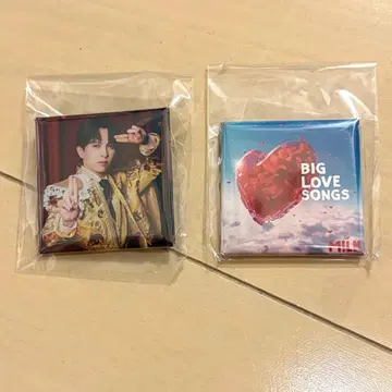 M!LK 한정판 캡슐 토이 스퀘어 캔뱃지 마그넷