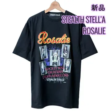 새상품 STEALTH STELL'A ROSALIE T셔츠 블랙
