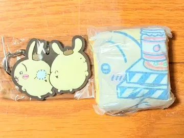 치이카와 x 산리오 토끼 x 폼폼푸딩 에코백 러버 마스코트