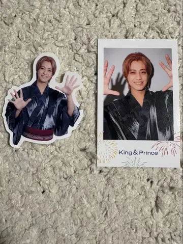 King & Prince 타카하시 카이토 트레이딩 카드 스티커