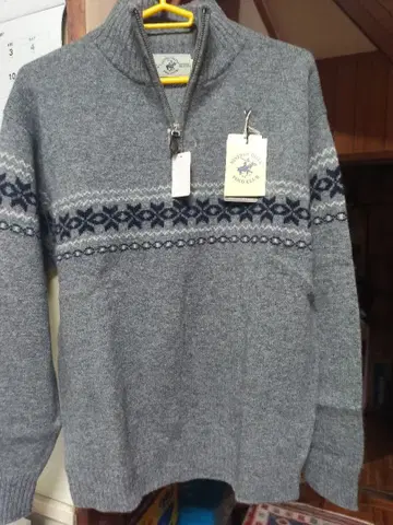 Beverly Hills Polo Club 그레이 니트 L