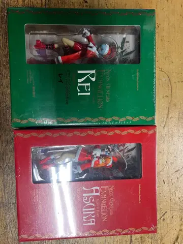 신세기 에반게리온 레이 아스카 피규어 세트 코믹 7권 특장판 새상품