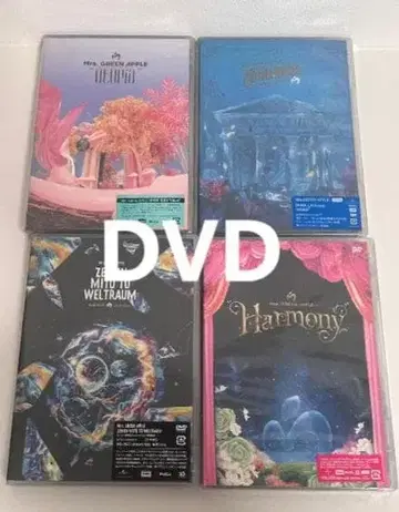 Mrs.GREEN APPLE 일반ver DVD 4작품