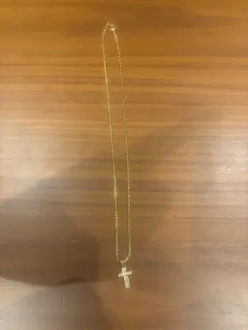 sjx 목걸이 체인 크로스 참