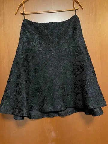 adore 레이스 스커트 블랙