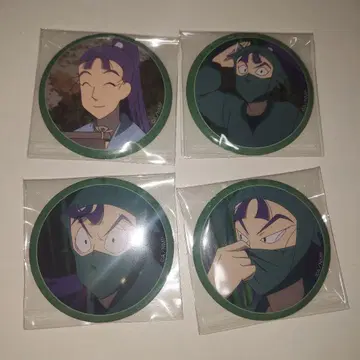 닌타마 타치바나 센조 캐릭터 배지 4개 세트