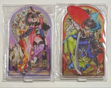 바닐라웨어 20주년 기념 오보로무라마사 아크릴 스탠드 A&B 세트