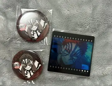 귀멸의 칼날 아카자 ufotable 필름풍 클리어 카드