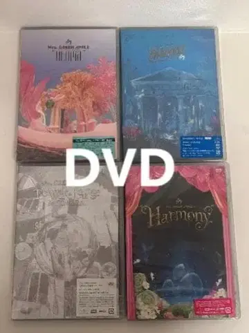 Mrs.GREEN APPLE 일반ver DVD 4작품