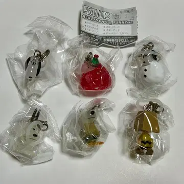 PEANUTS 메지루시 액세서리 FUNNY ver. 가챠 전 6종