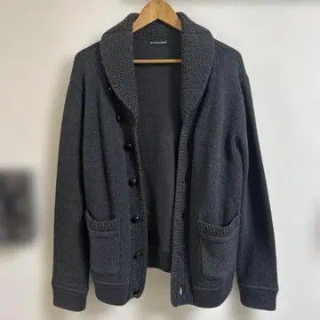 ark standard 다크 그레이 울 가디건