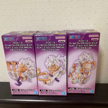 원피스 월드 컬렉터블 피규어 -몽키 D 루피- 3체 세트