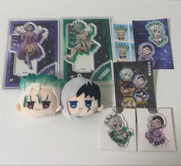 Dr.STONE 아사기리 겐 이시가미 센쿠 100엔 숍 세트