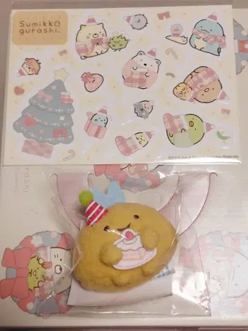 [ 미개봉 새상품 ] 훼미리마트 크리스마스 스미코구라시 아지후라이노싯포