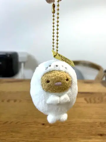 [새상품급] 스미코구라시 돈카츠 물개 걸이 봉제 인형