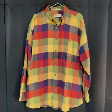 90년대 OrvisBD L/S 플란넬 셔츠