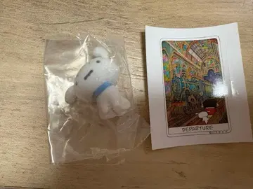 짱구는 못말려(크레용 신짱) 기차 캔 시로 피규어 스티커