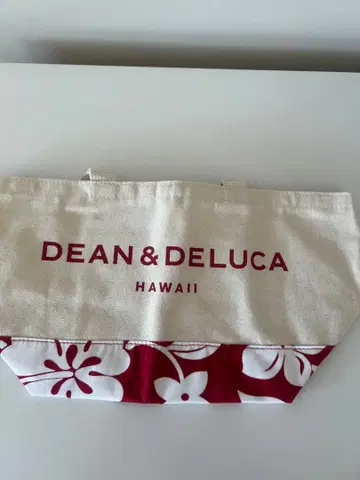 DEAN & DELUCA 하와이 토트백 RED