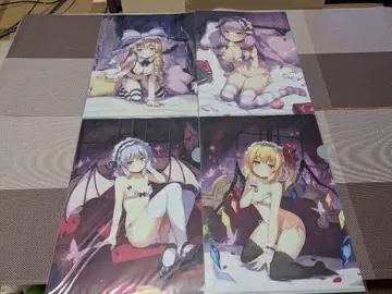 동방project 아르그레이 구매 혜택 A4 클리어 파일 20장 세트