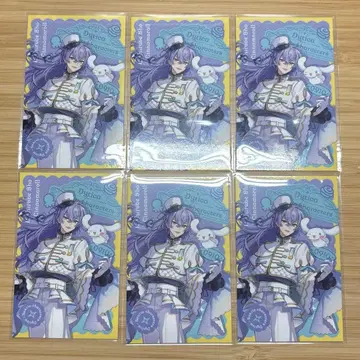 니지산지 산리오 콜라보 호시미치 쇼 폴라로이드 노멀 6장 세트