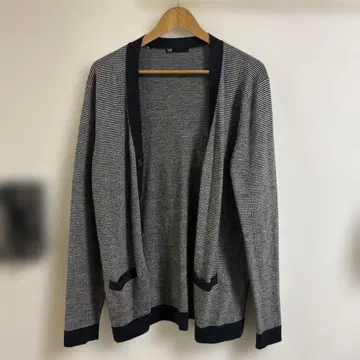 23 HOMME 스트라이프 울 가디건