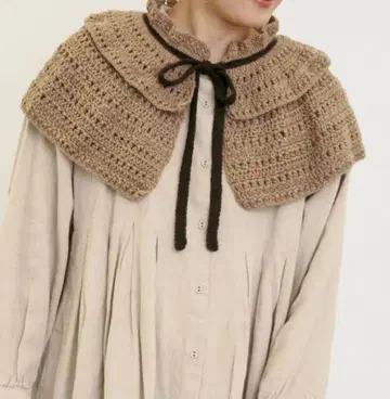 Samansa Mos2 니트 티어드 탈부착 카라