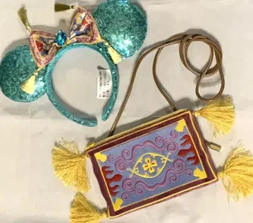 디즈니 알라딘 재스민 머리띠 파우치